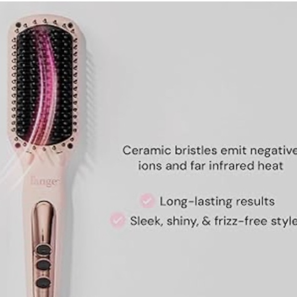 💜2FOR$17 Lange Heated Hair Straighten Brush - Picture 11 of 11